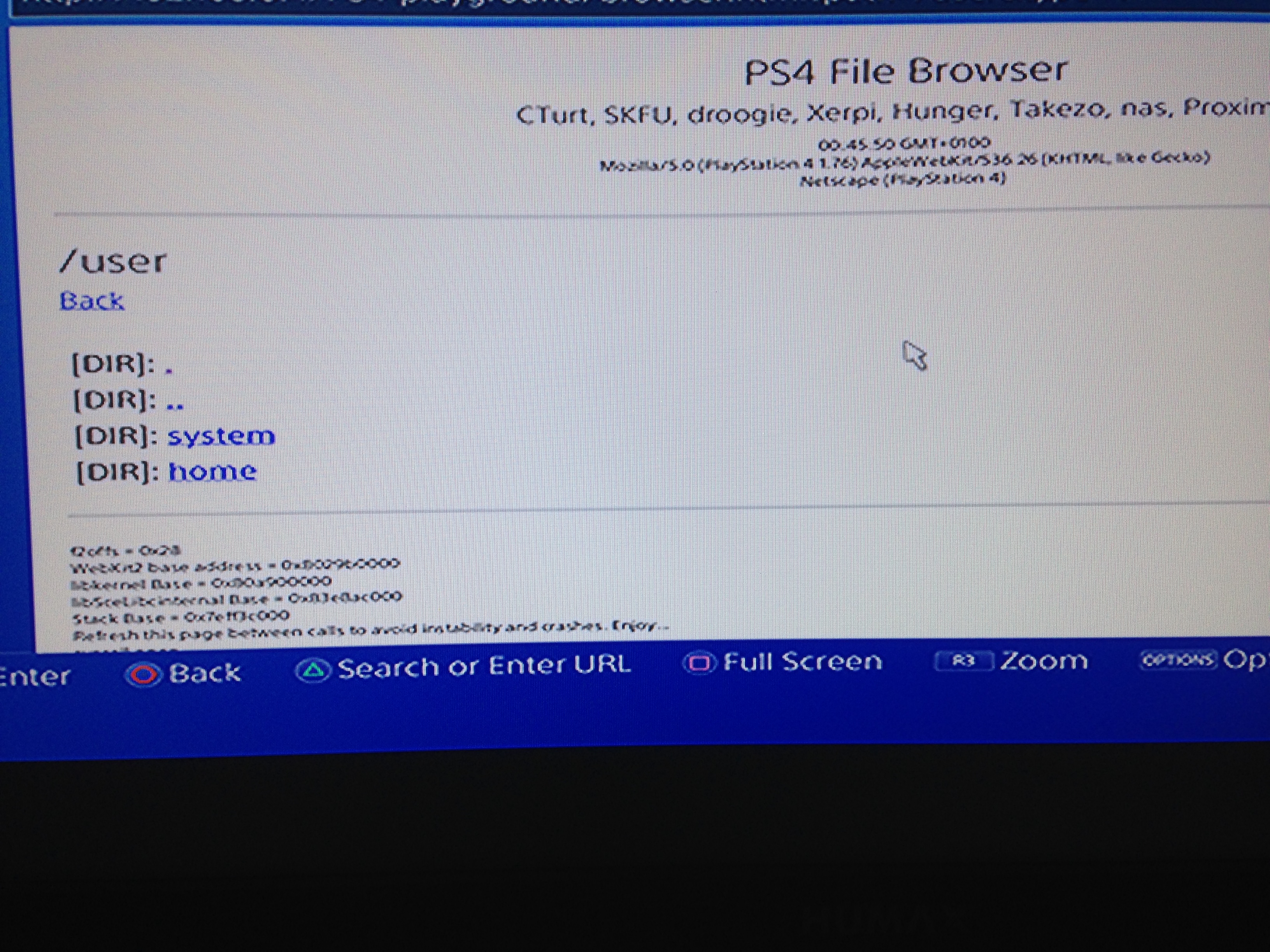 ps4 file system